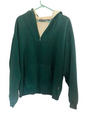 McGregor Dark Green Hoodie with Thermal Lining